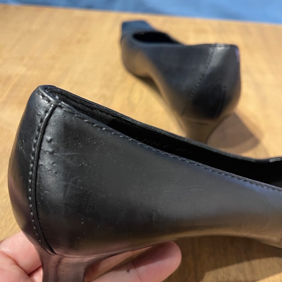 VINTAGE GUCCI LEATHER SHOES SIZE 8 1/2B - Picture 7 of 11